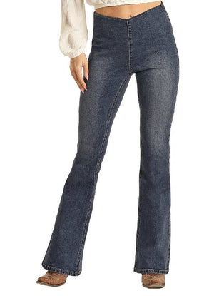 Rock & Roll Denim Bargain Bells Pull-On Jeans WOMEN - Clothing - Jeans Panhandle   