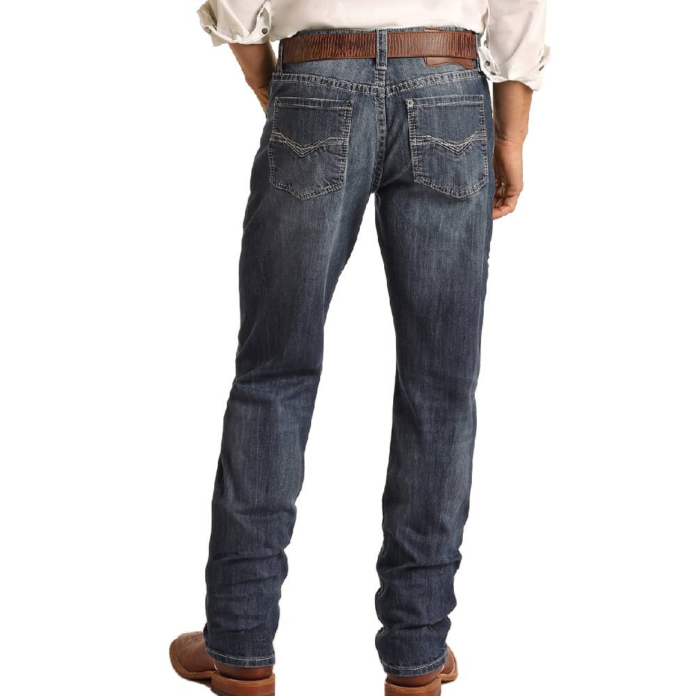 Rock & Roll Denim Relaxed Fit Stackable Bootcut Jean - FINAL SALE MEN - Clothing - Jeans Panhandle   