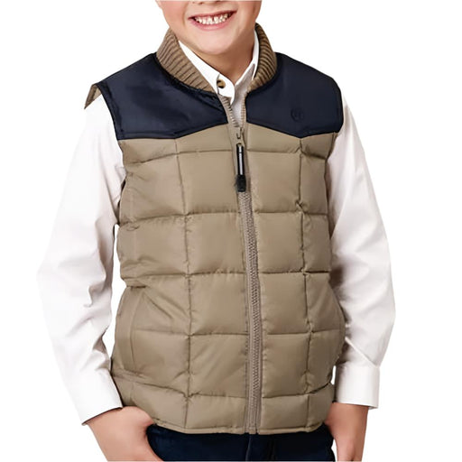 * Roper Boy's Poly Filled Quilted Vest - FINAL SALE KIDS - Boys - Clothing - Outerwear - Vests Roper Apparel & Footwear
