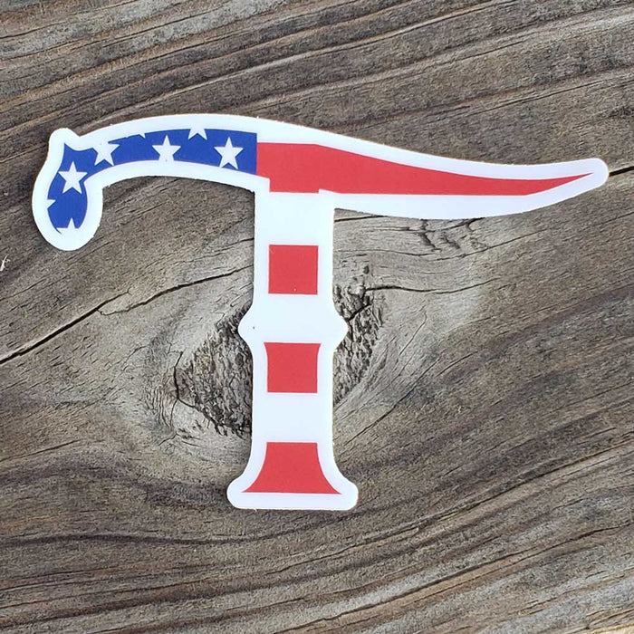 Teskey's Small American T Logo Vinyl Die-Cut Sticker TESKEY'S GEAR - Stickers Teskey's