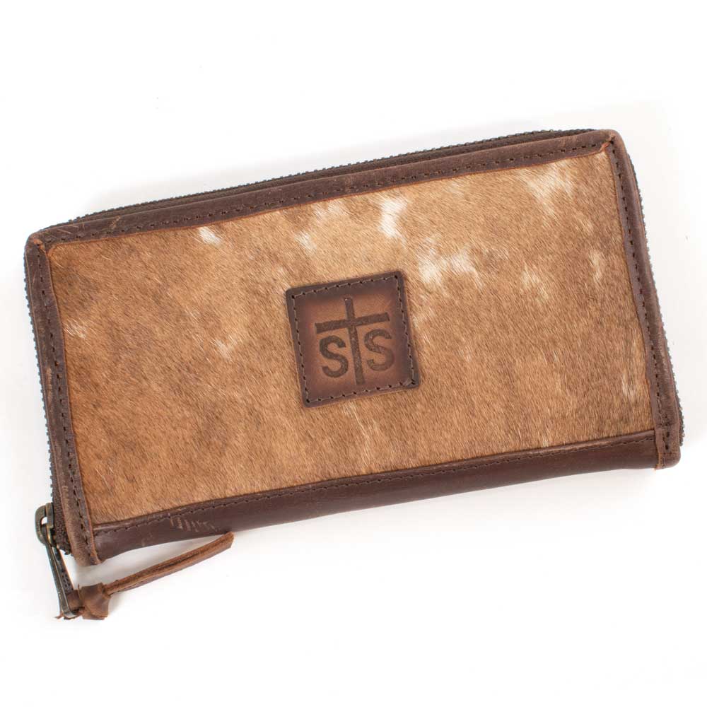 STS Ranchwear Ladies Cowhide Bifold 2 Wallet WOMEN - Accessories - Handbags - Wallets STS Ranchwear   