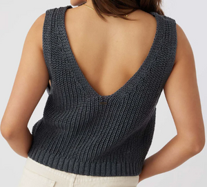 O'Neill Jolene Sleeveless Knit Crop Sweater WOMEN - Clothing - Tops - Sleeveless O'Neill   