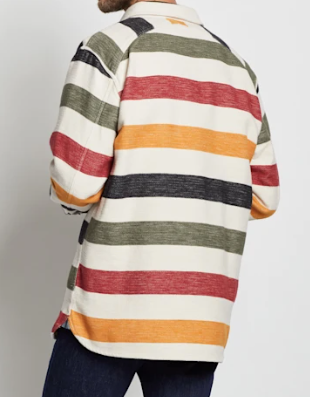 Pendleton Driftwood Glacier Stripe Shirt