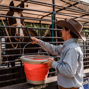 Boss Bucket - Collapsible Bucket Barn Supplies - Buckets & Hangers Boss Equine Products   