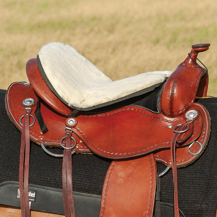 Cashel Western Large Fleece Tush Cushion Tack - Saddle Accessories Cashel Tan  