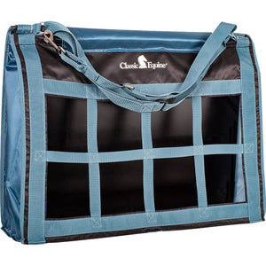 Classic Equine Top Load Hay Bags Farm & Ranch - Barn Supplies - Hay Bags & Nets Classic Equine Black/Ocean  