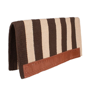 Casa Zia Saddle Blanket Tack - Saddle Pads - Blankets Teskey's Brown/Tan Stripes  