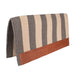 Casa Zia Saddle Blanket Tack - Saddle Pads Teskey's Grey/Tan Stripes  