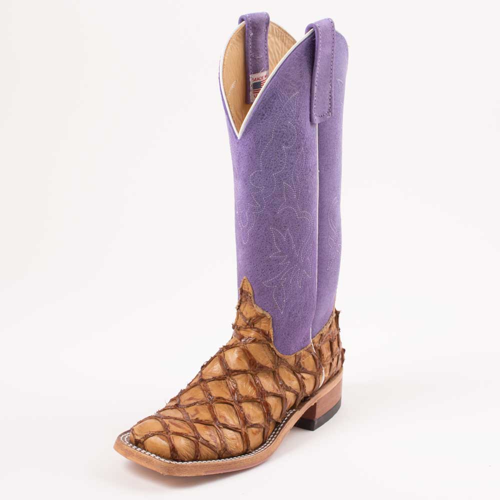 Anderson Bean Big Bass Purple Sinsation Boot - Teskey's Exclusive WOMEN - Footwear - Boots - Exotic Boots Anderson Bean Boot Co.   