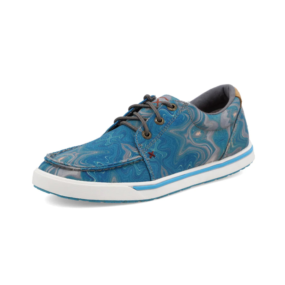 Twisted X Women s Teal Blue Swirl Kicks FINAL SALE Teskeys