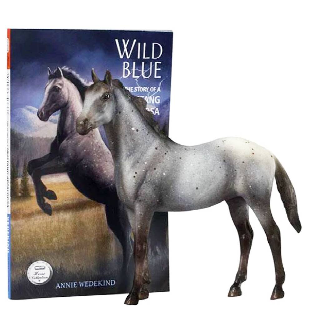 Wild Blue Horse & Book Set KIDS - Accessories - Toys Breyer   