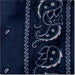 20" Bandana Silk Wild Rag - Navy ACCESSORIES - Additional Accessories - Wild Rags & Scarves Wyoming Traders   