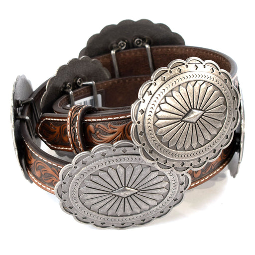 Ariat Oval Flower Concho Belt WOMEN - Accessories - Belts M&F Western Products   