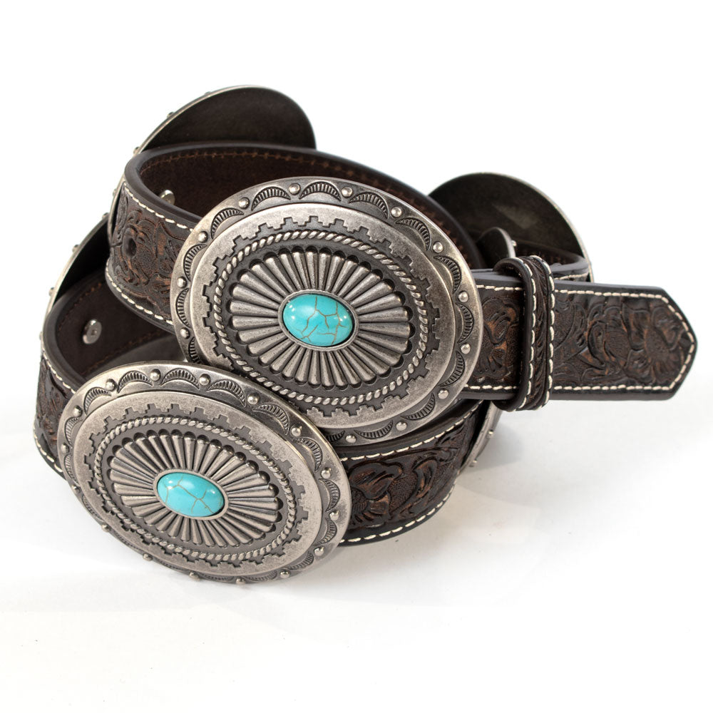 Ariat Oval Concho Belt WOMEN - Accessories - Belts M&F Western Products   