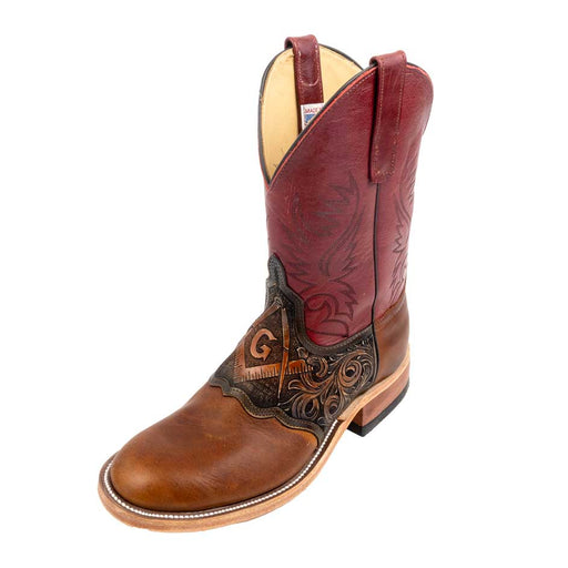 Anderson Bean Men's Freemason Round Toe Boot - Teskey's Exclusive - FINAL SALE MEN - Footwear - Western Boots Anderson Bean Boot Co.   