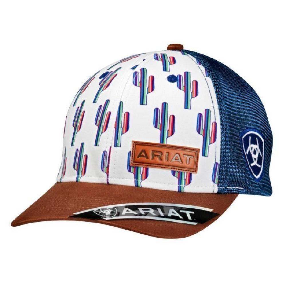 Ariat Cactus Cap HATS - BASEBALL CAPS M&F Western Products   