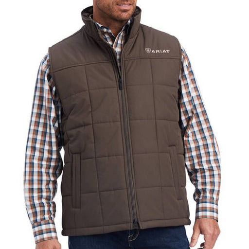 Ariat Crius Insul Vest Banyan Bark MEN - Clothing - Outerwear - Vests Ariat Clothing   