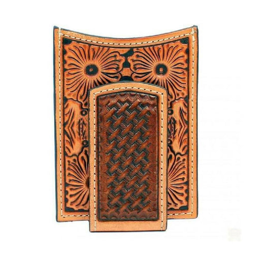 Floral Embossed Money Clip MEN - Accessories - Wallets & Money Clips M&F Western Products   
