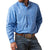 Ariat Men's Leroy Classic Chambray Blue Print Shirt MEN - Clothing - Shirts - Long Sleeve Shirts Ariat Clothing   