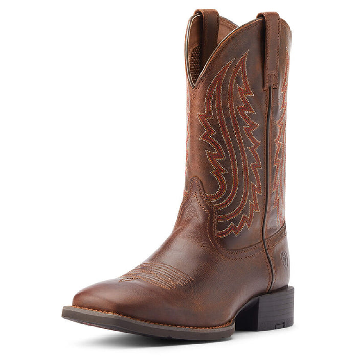 Ariat Men's Sport Big Country Almond Buff Boot MEN - Footwear - Western Boots Ariat Footwear   