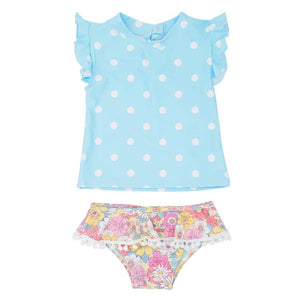 Baby Seashell Ruffle Swimsuit Set KIDS - Baby - Baby Girl Clothing FEATHER 4 ARROW   
