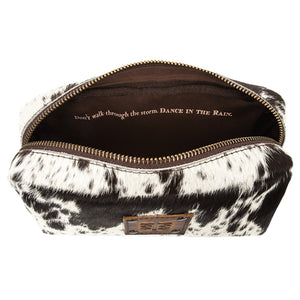 STS Ranchwear Cowhide Cosmetic Bag ACCESSORIES - Luggage & Travel - Cosmetic Bags STS Ranchwear   