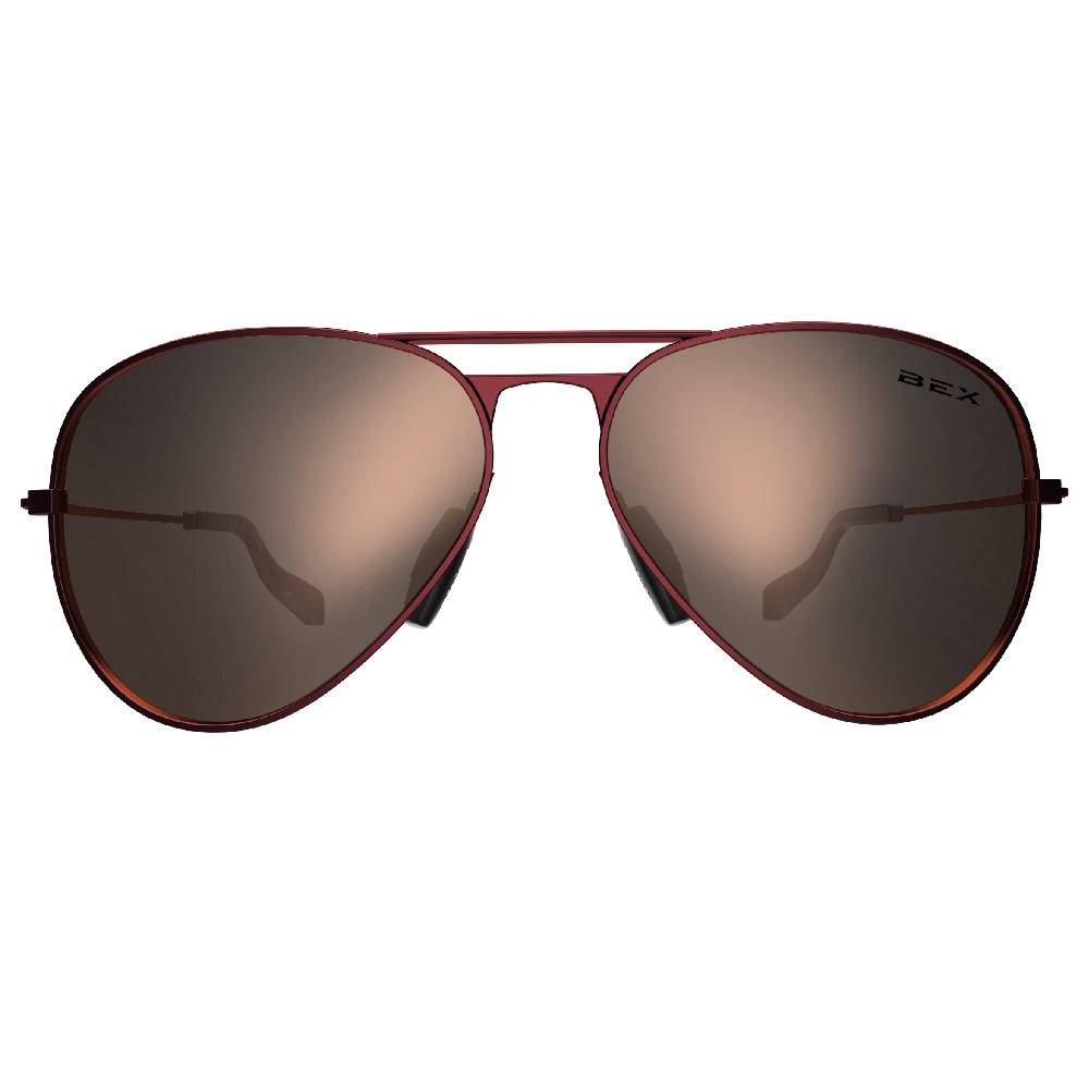 BEX Wesley Sunglasses-Burgundy/Gold ACCESSORIES - Additional Accessories - Sunglasses Bex Sunglasses   