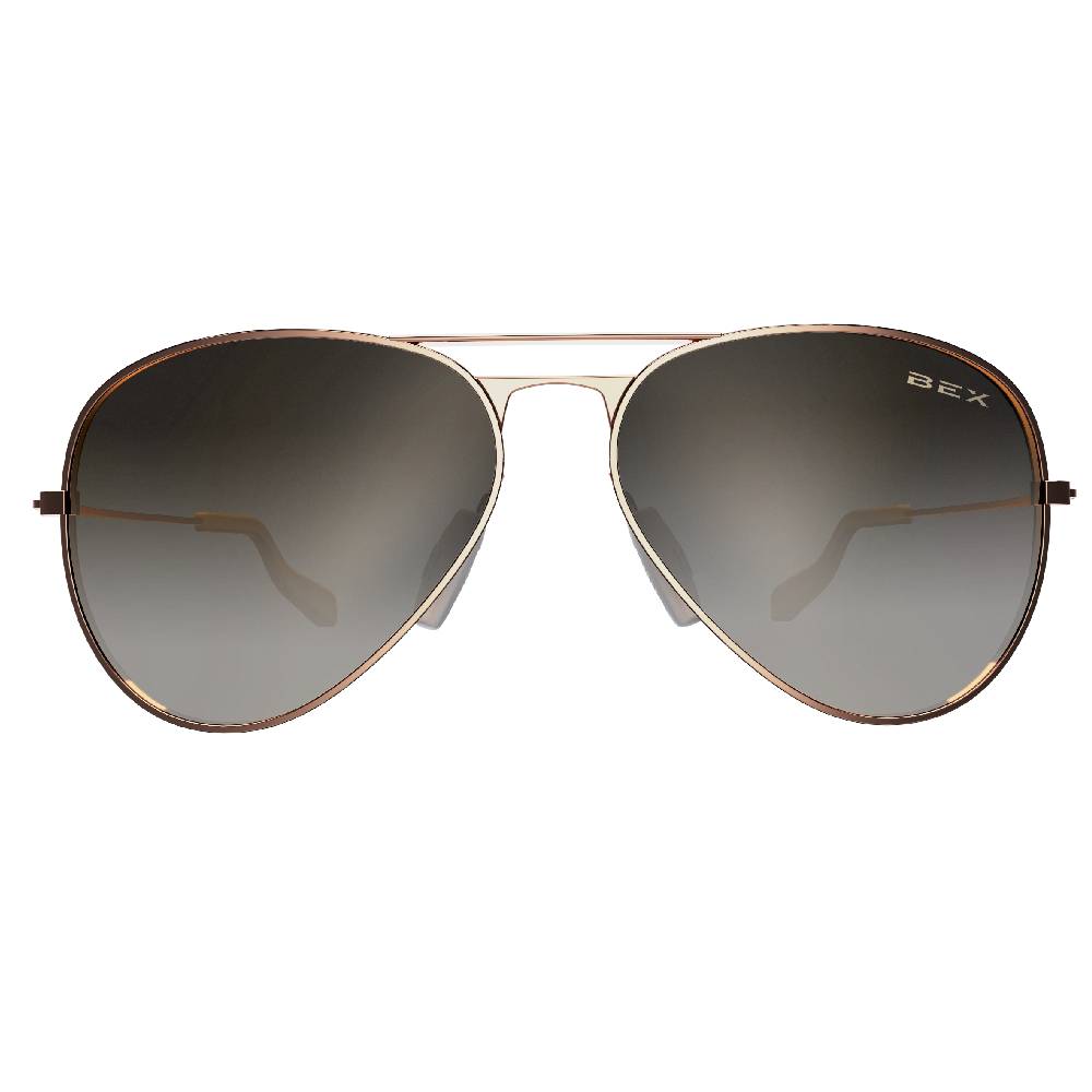 BEX Wesley Sunglasses-Rose Gold/Brown ACCESSORIES - Additional Accessories - Sunglasses Bex Sunglasses   