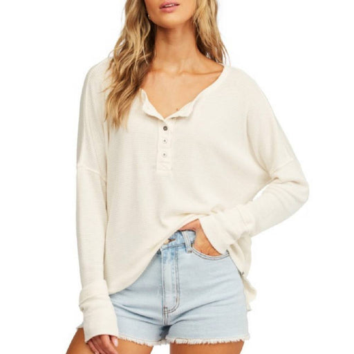 Billabong Women's Any Day Thermal Shirt WOMEN - Clothing - Tops - Long Sleeved Billabong   