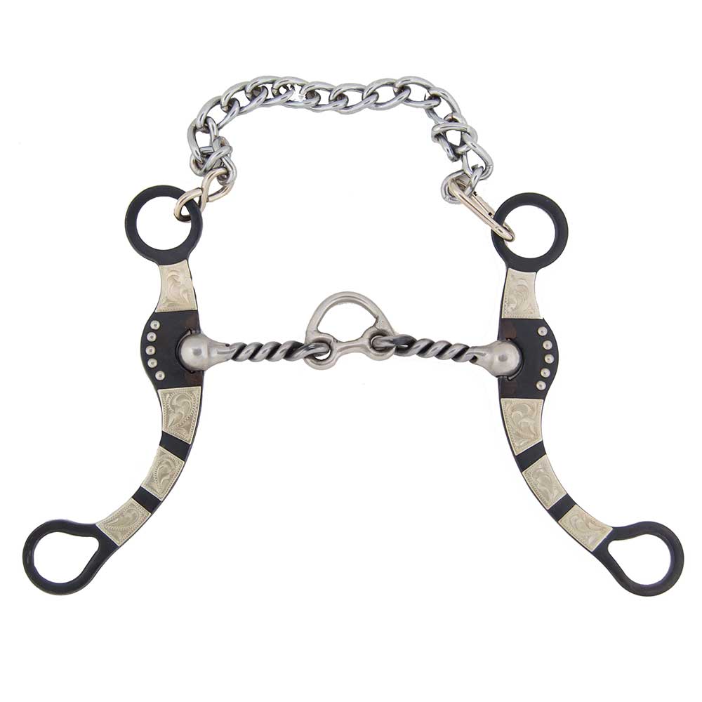 BRIDON WESTERN ENTIER de Pont Avec Insertion en Cuivre Bit With Copper BRIDON WESTERN ENTIER de Pont Avec Insertion en Cuivre Bit With Copper