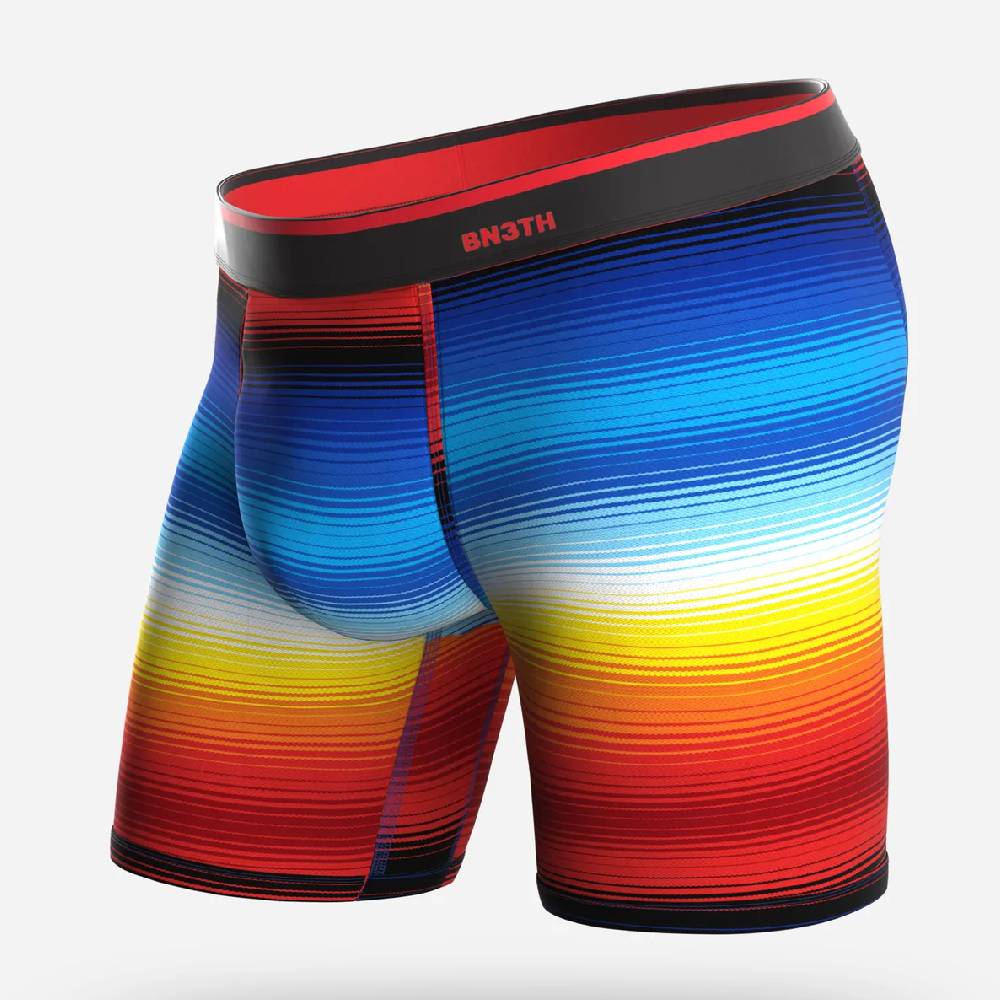 BN3TH Classic Boxer Brief - Rhythm Stripe Royal MEN - Clothing - Underwear, Socks & Loungewear BN3TH   