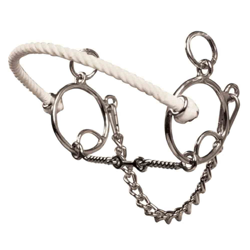 Professional's Choice Combination Series Three Piece Twisted Wire Snaffle Bit Tack - Bits, Spurs & Curbs - Bits Professional's Choice   