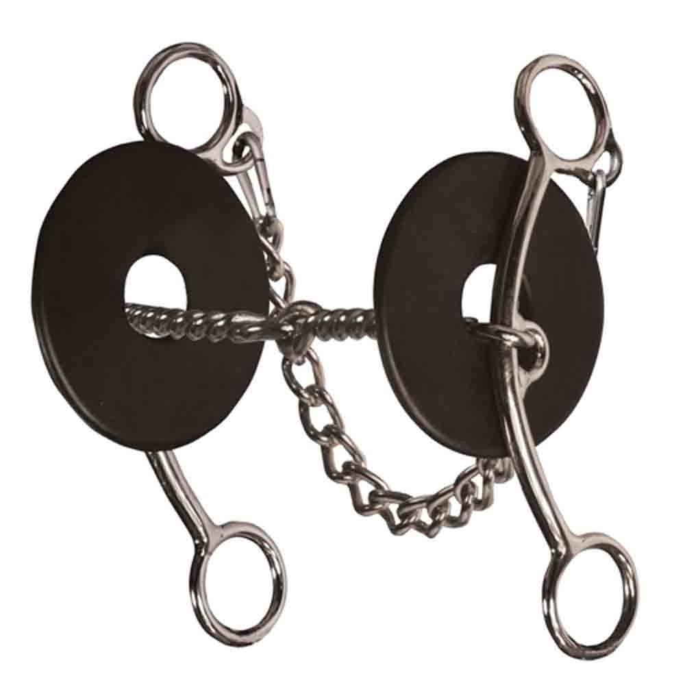 Professional's Choice Brittany Pozzi Lifter Series Twisted Wire Snaffle Bit Tack - Bits, Spurs & Curbs - Bits Professional's Choice   