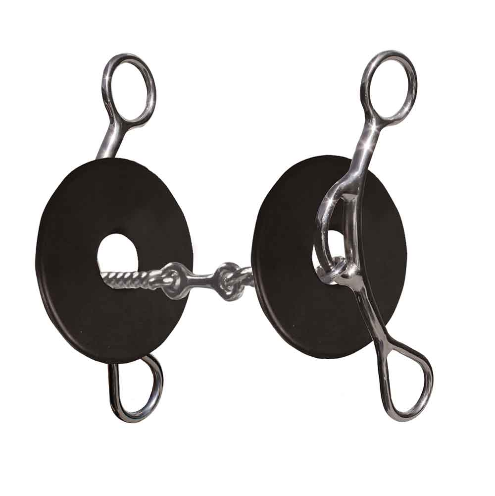 Professional's Choice Brittany Pozzi Gag Series 3-Piece Twisted Wire Bit Tack - Bits, Spurs & Curbs - Bits Professional's Choice Medium  