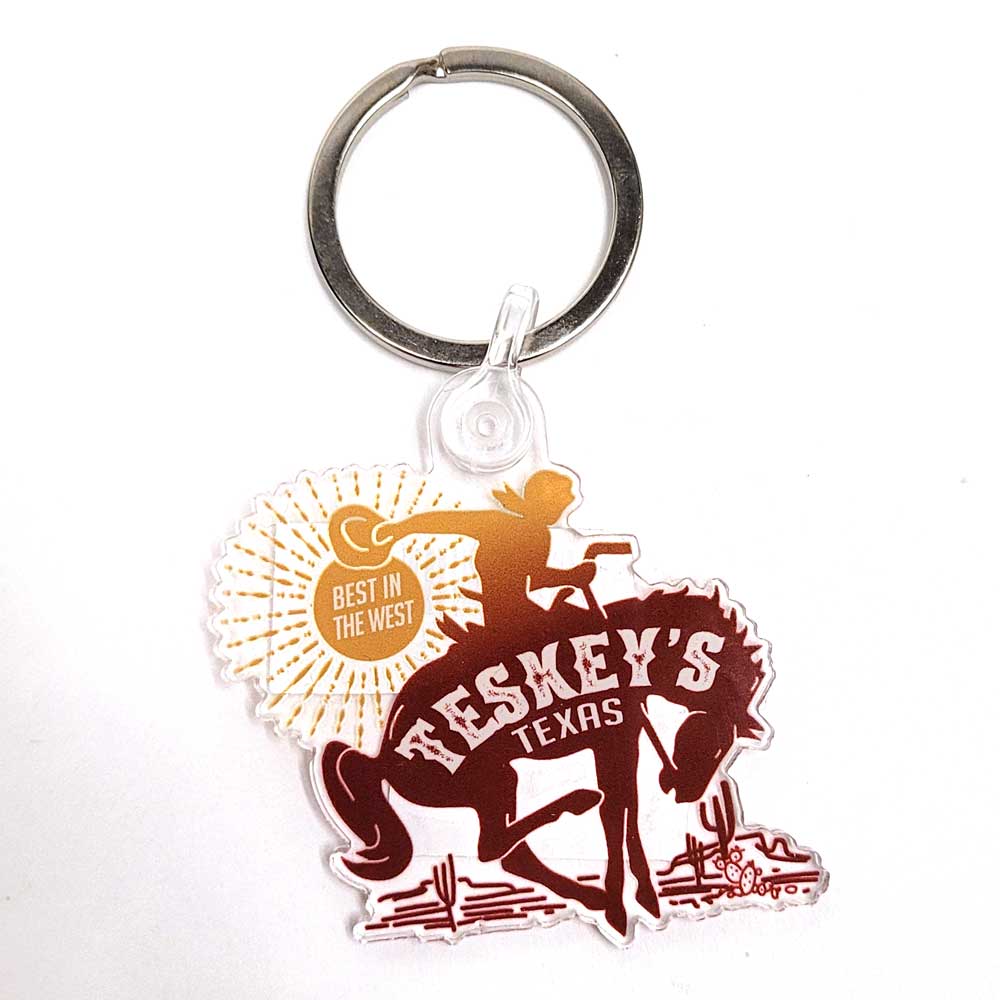 Teskey's Bronco Keychain ACCESSORIES - Additional Accessories - Key Chains & Small Accessories Sticker Mule   