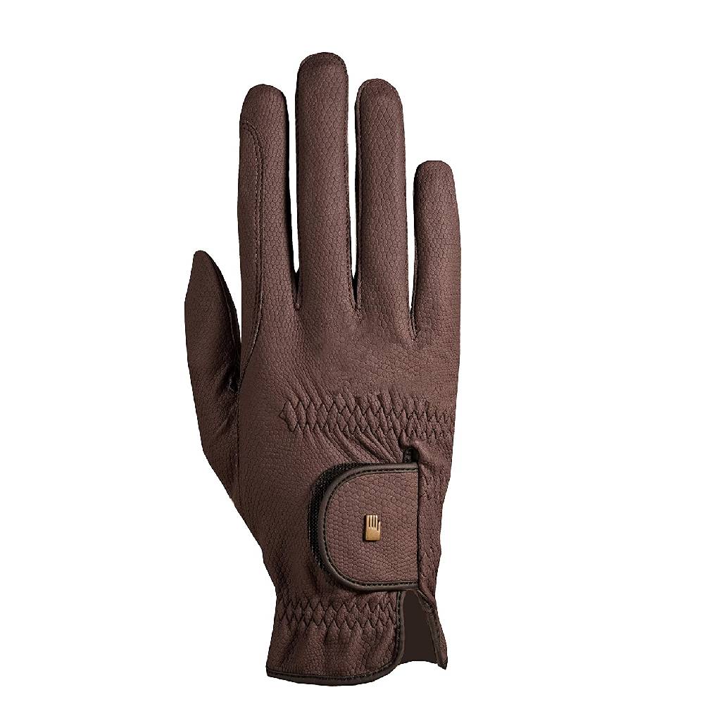 Roeckl Grip Lite Brown Gloves Tack - English Tack & Equipment - English Riding Gear Roeckl   