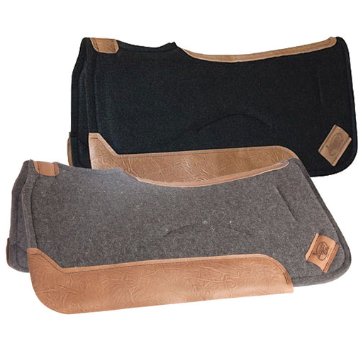 Impact Gel Contoured Saddle Pads Tack - Saddle Pads Impact Gel 30"x30" Grey 3/4"