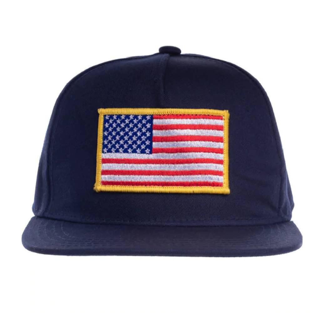 Knucklehead's Youth USA Navy Cap HATS - KIDS HATS Knuckleheads Clothing   