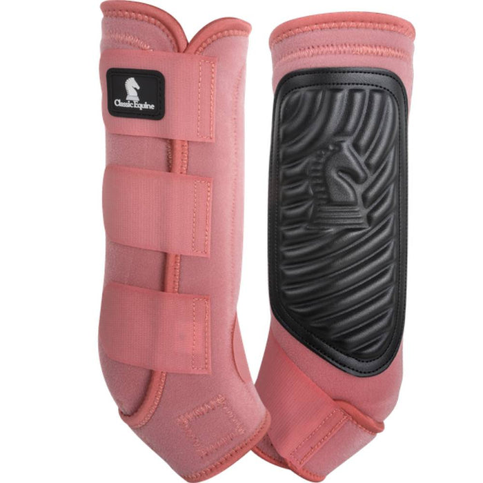 Classic Equine ClassicFit Boots - Hind Tack - Leg Protection Classic Equine Blush Small 