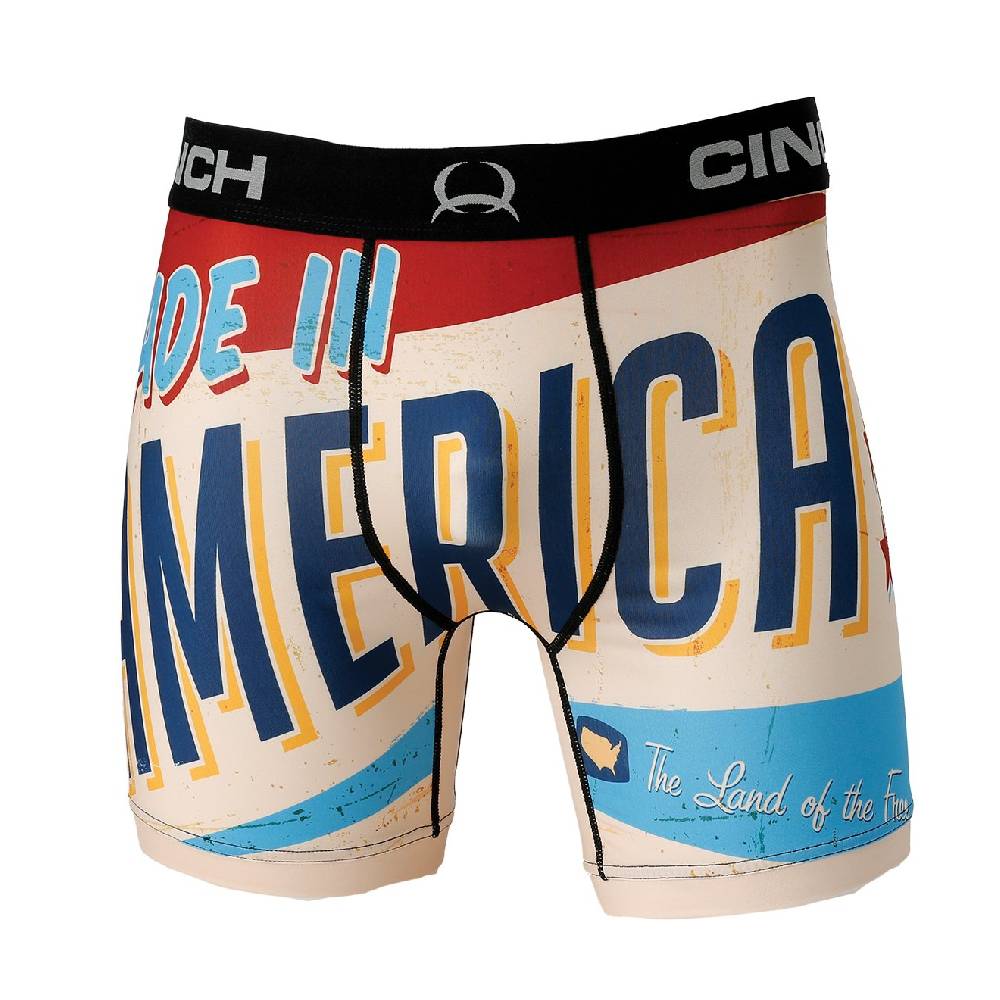 Cinch 6" America Boxer Brief MEN - Clothing - Underwear, Socks & Loungewear Cinch S  