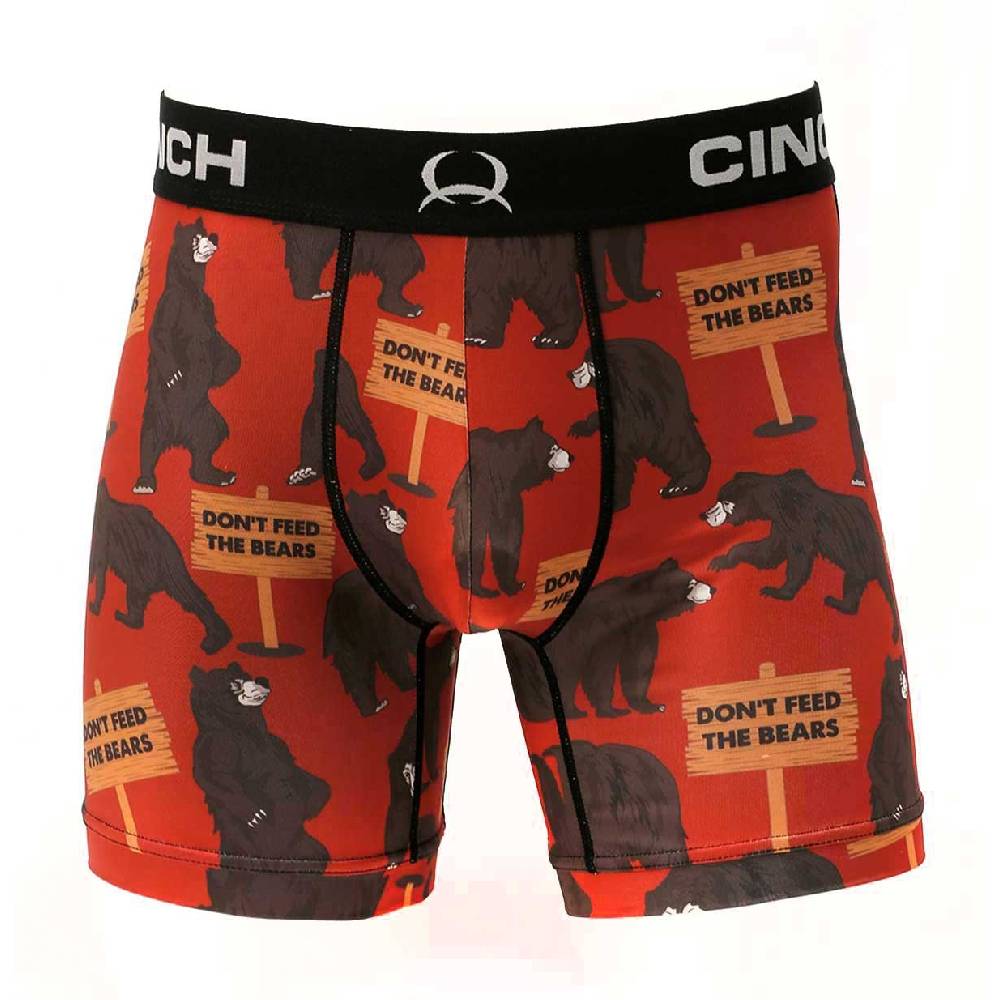 Cinch 6" Bears Boxer Brief MEN - Clothing - Underwear, Socks & Loungewear Cinch   