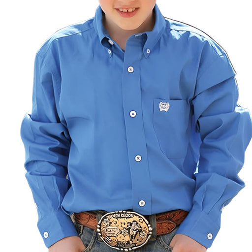 Cinch Boy's Solid Button Shirt KIDS - Boys - Clothing - Shirts - Long Sleeve Shirts Cinch   