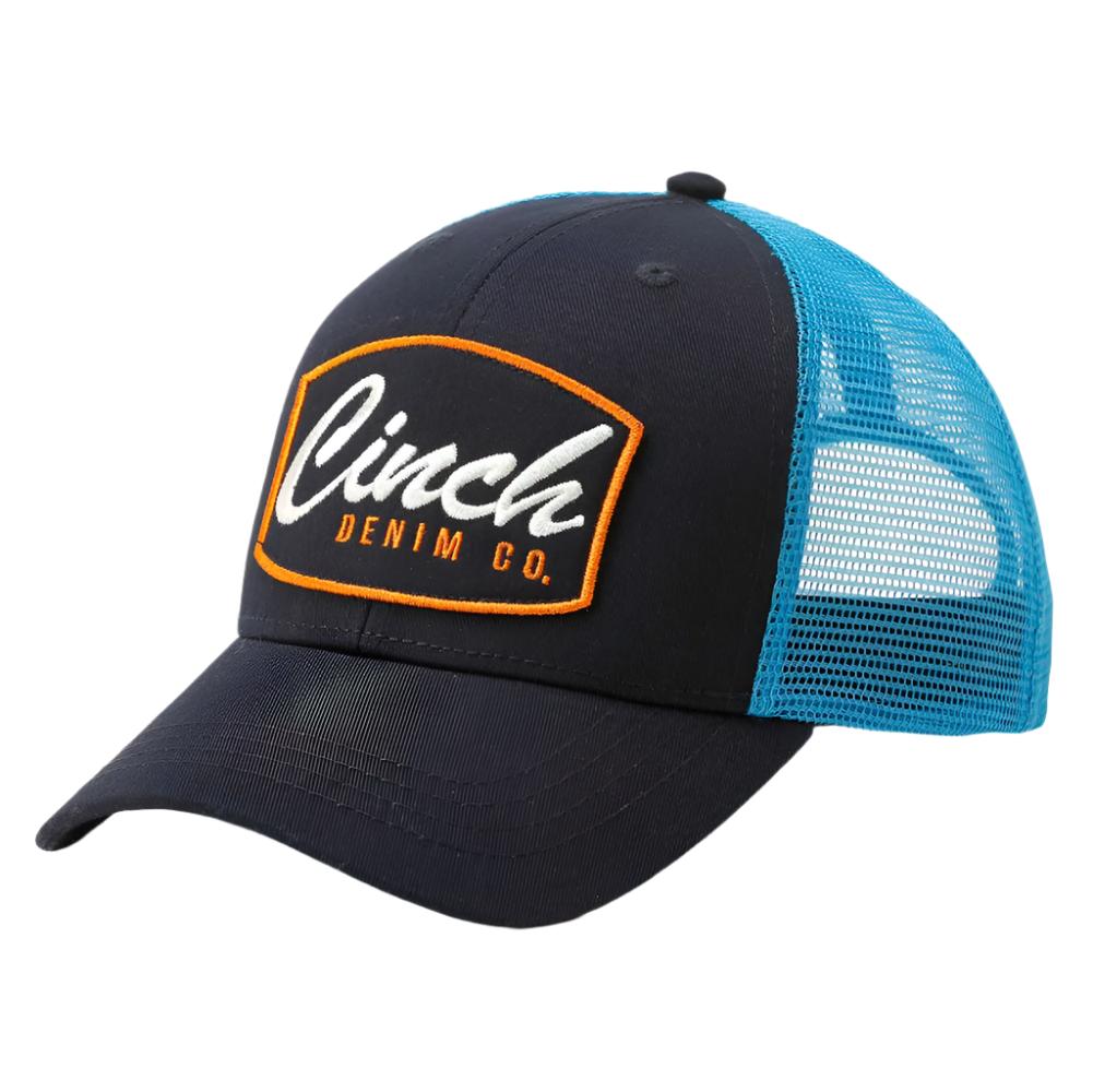 Cinch Denim Co. Navy Trucker Cap — Teskeys