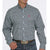 Cinch Light Blue Print Button Down Shirt MEN - Clothing - Shirts - Long Sleeve Shirts Cinch   