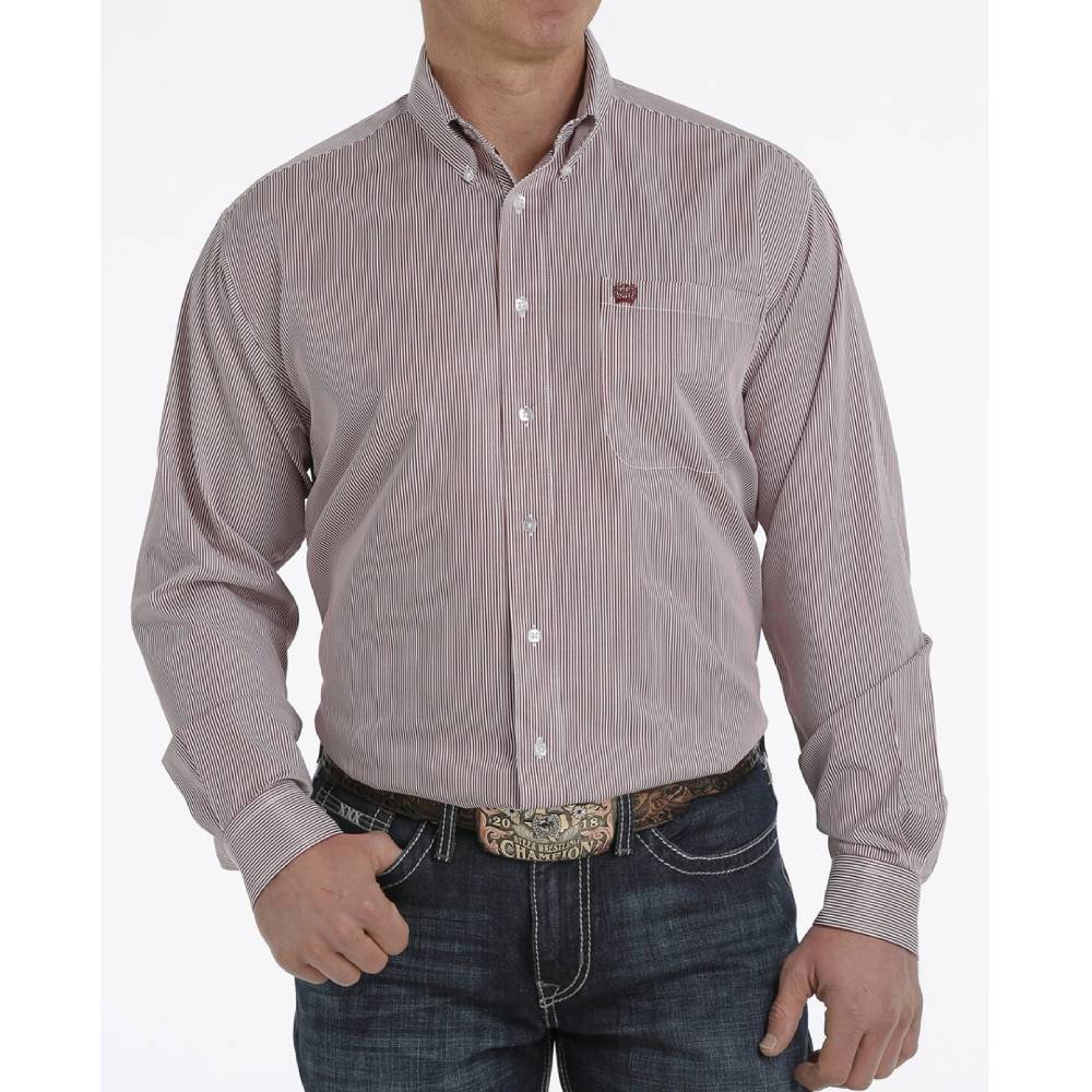 Cinch Stripe Button Down Shirt MEN - Clothing - Shirts - Long Sleeve Shirts Cinch   