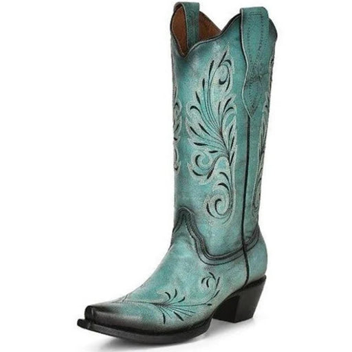 * Circle G by Corral Women's Turquoise Embroidery Boot - FINAL SALE WOMEN - Footwear - Boots - Western Boots Corral Boots