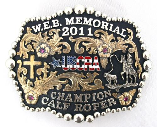 Trophy Buckle 10 Customs & Awards - Buckles Teskey's