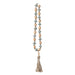 Abaca Wood Bead Strand with Tassel HOME & GIFTS - Home Decor - Decorative Accents Creative Co-Op   