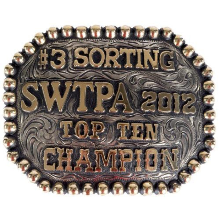 Trophy Buckle 16 Customs & Awards - Buckles Teskey's