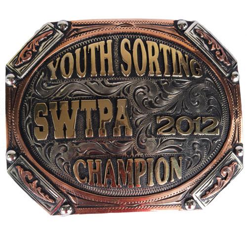 Trophy Buckle 18 Customs & Awards - Buckles Teskey's